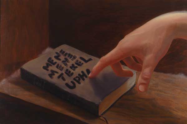 The words of warning and judgment once given to Belshazzar now spoken to the church