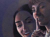 The hours of anticipation before the angels gloriously announced the Nativity